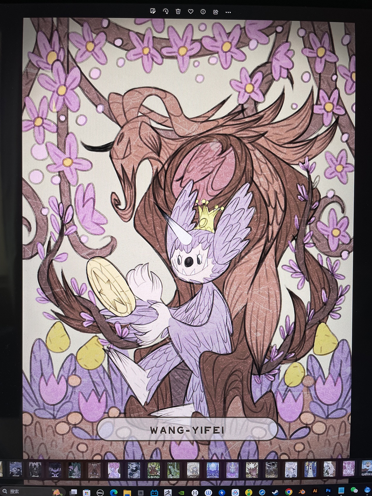 WANG-YIFEI(插画集)-2023插画作品合集