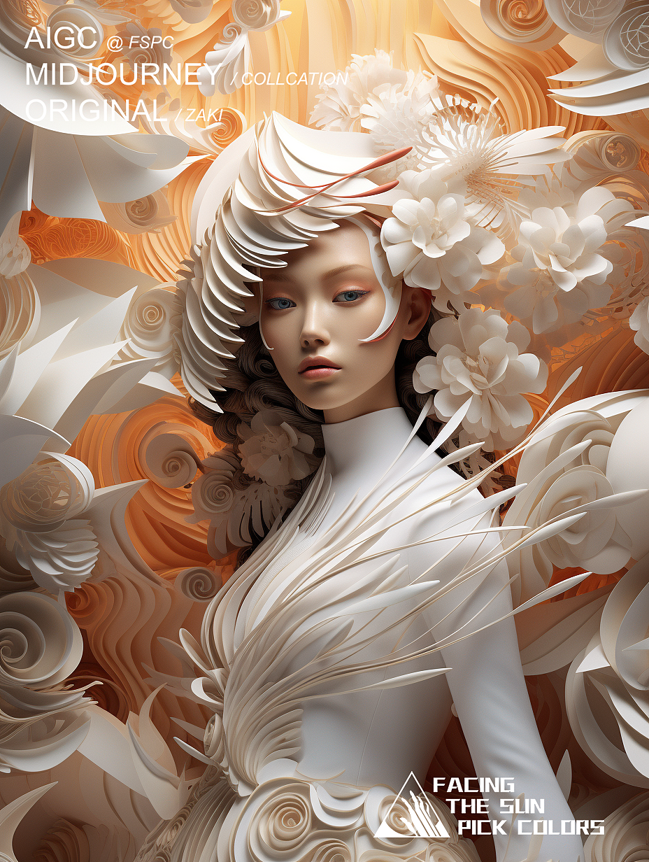 纸舞飞花（图ZMzU1NzU1Nzcy） - AI作品 - 站酷设计师ZakiL原创素材 - 站酷ZCOOL