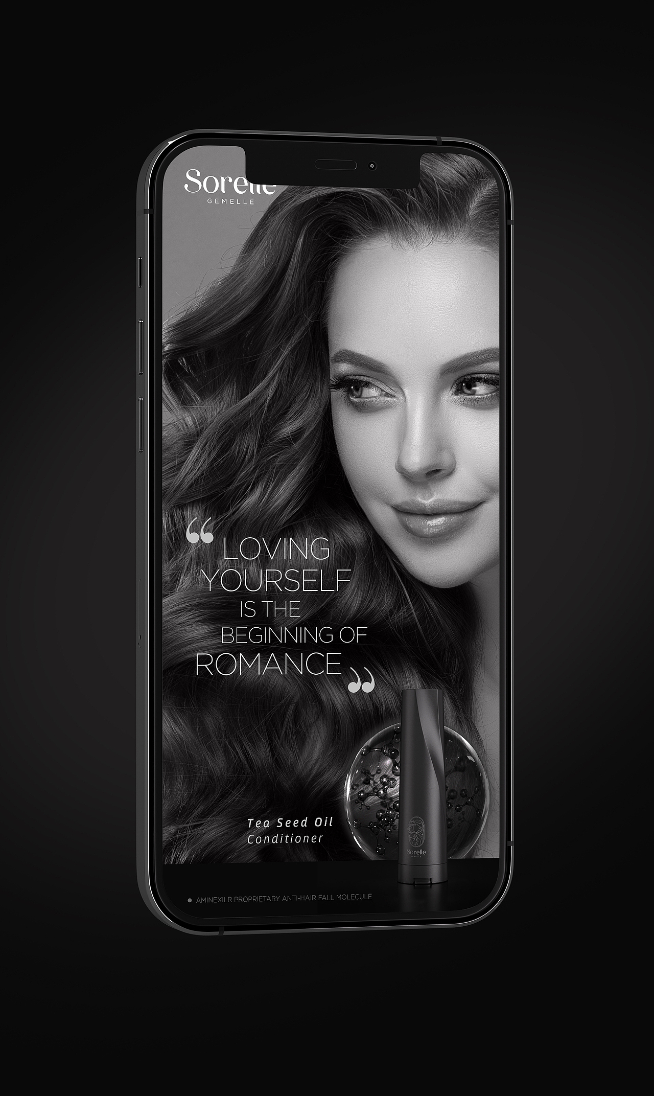 塑造护发品牌SORELLE的品牌形象与产品包装形象