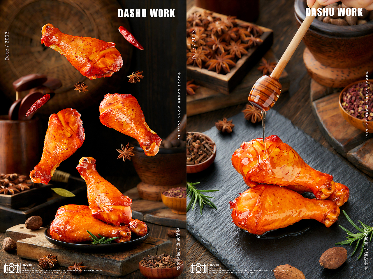 鸡腿|蜂蜜鸡腿|卤味鸡腿|香辣鸡腿|卤鸡腿（图ZMzU0Mjg4OTI0） - 美食摄影 - 站酷设计师大樹原创素材 - 站酷ZCOOL