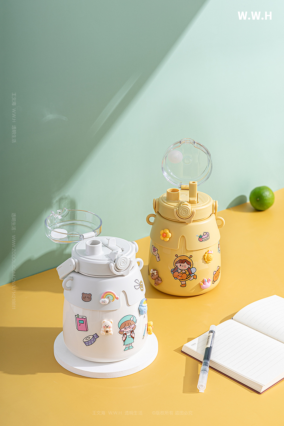 夏季水杯拍摄 | 电商摄影