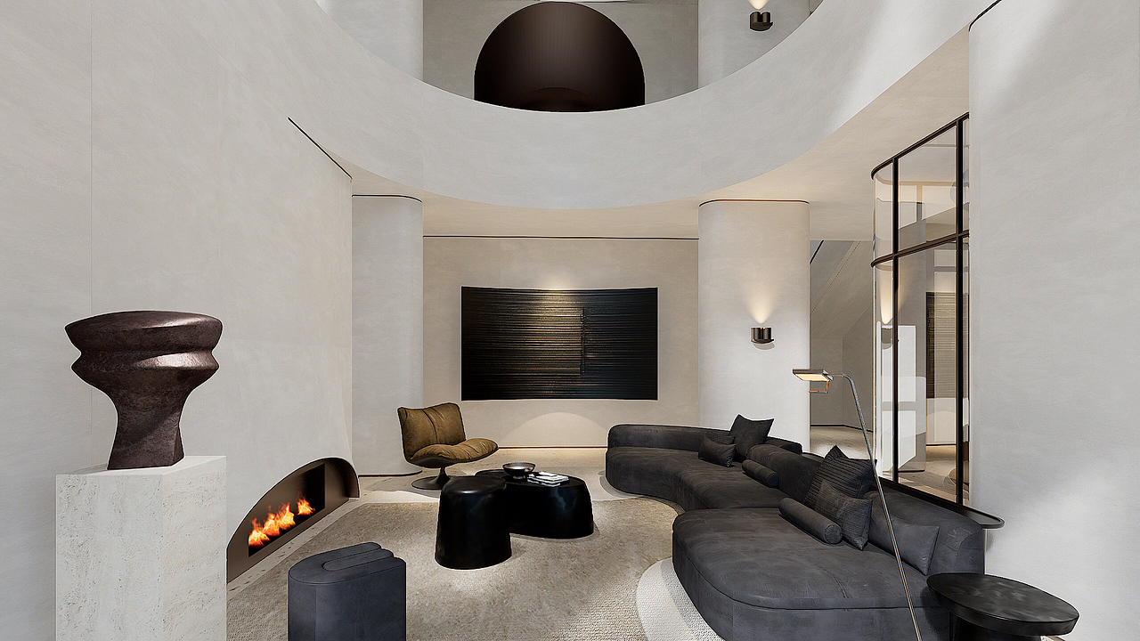 九龙湖别墅会所CG表现（图ZMzIzNzAzMjI4） - 建筑设计 - 站酷设计师SMD视觉原创素材 - 站酷ZCOOL