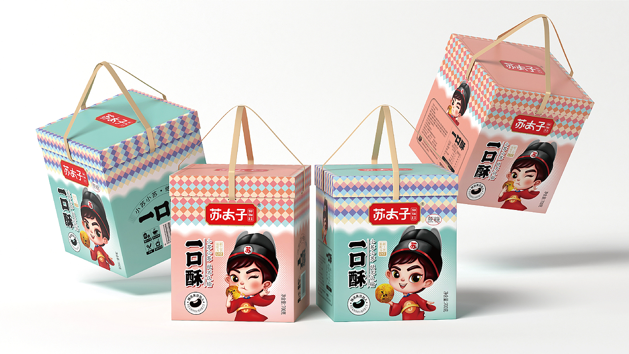 一口酥饼干包装设计（图ZMzEwMjEwNjY4） - 包装 - 站酷设计师食品包装王菲原创素材 - 站酷ZCOOL