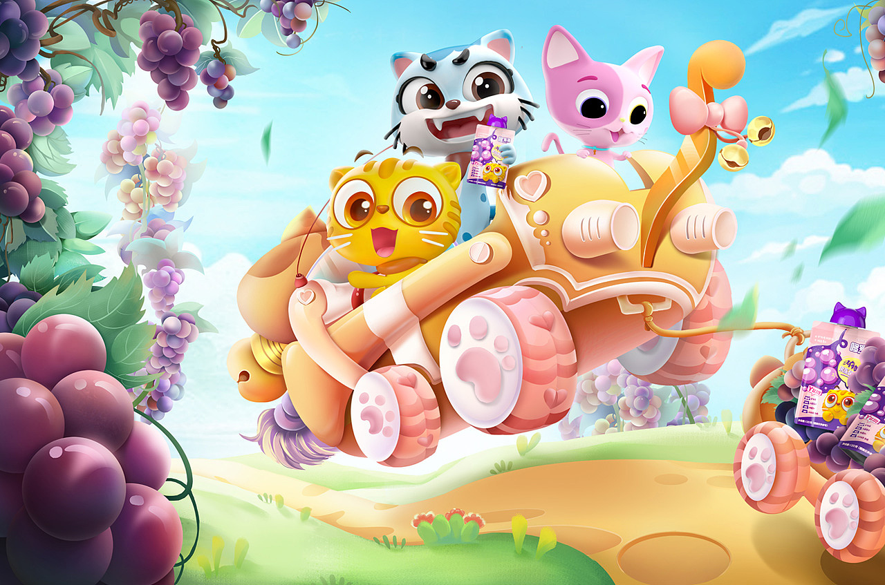 插画海报项目（图ZMzE4ODk0Nzg0） - 商业插画 - 站酷设计师武竹原创素材 - 站酷ZCOOL