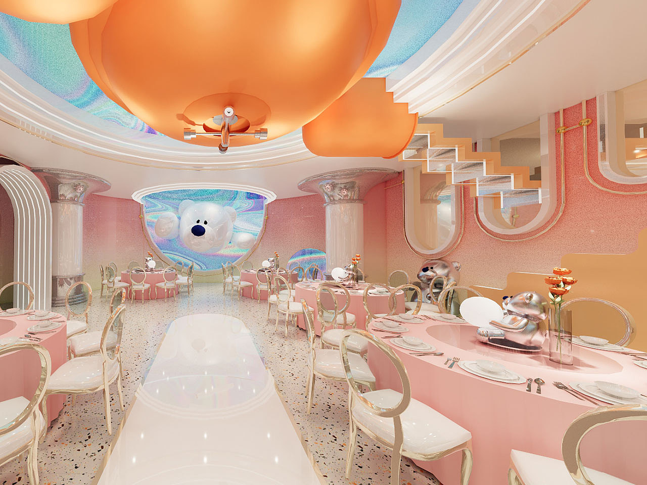 罗曼里 | 仪式感满满的儿童派对房（图ZMzQ4Nzk4OTMy） - 商业空间设计 - 站酷设计师SURP_DESIGN原创素材 - 站酷ZCOOL
