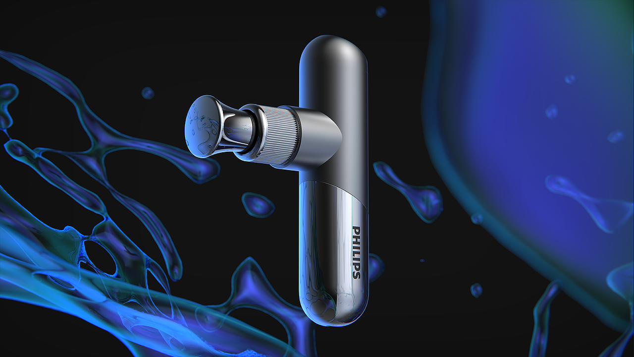 飞利浦 | mini金属筋膜枪