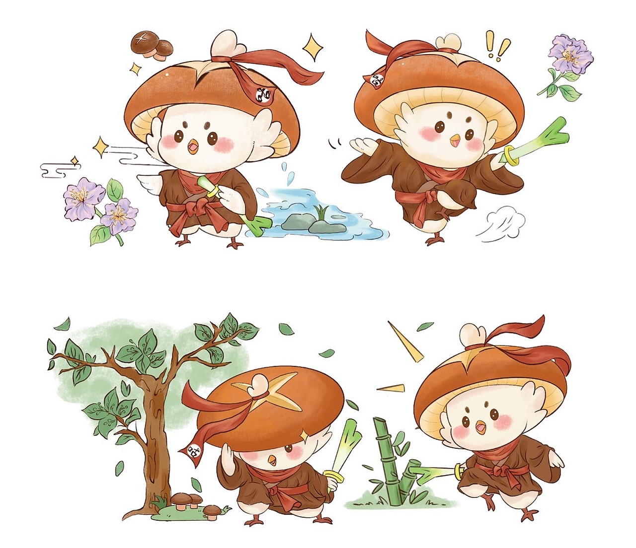襄阳礼物 | 叽咕IP形象设计
