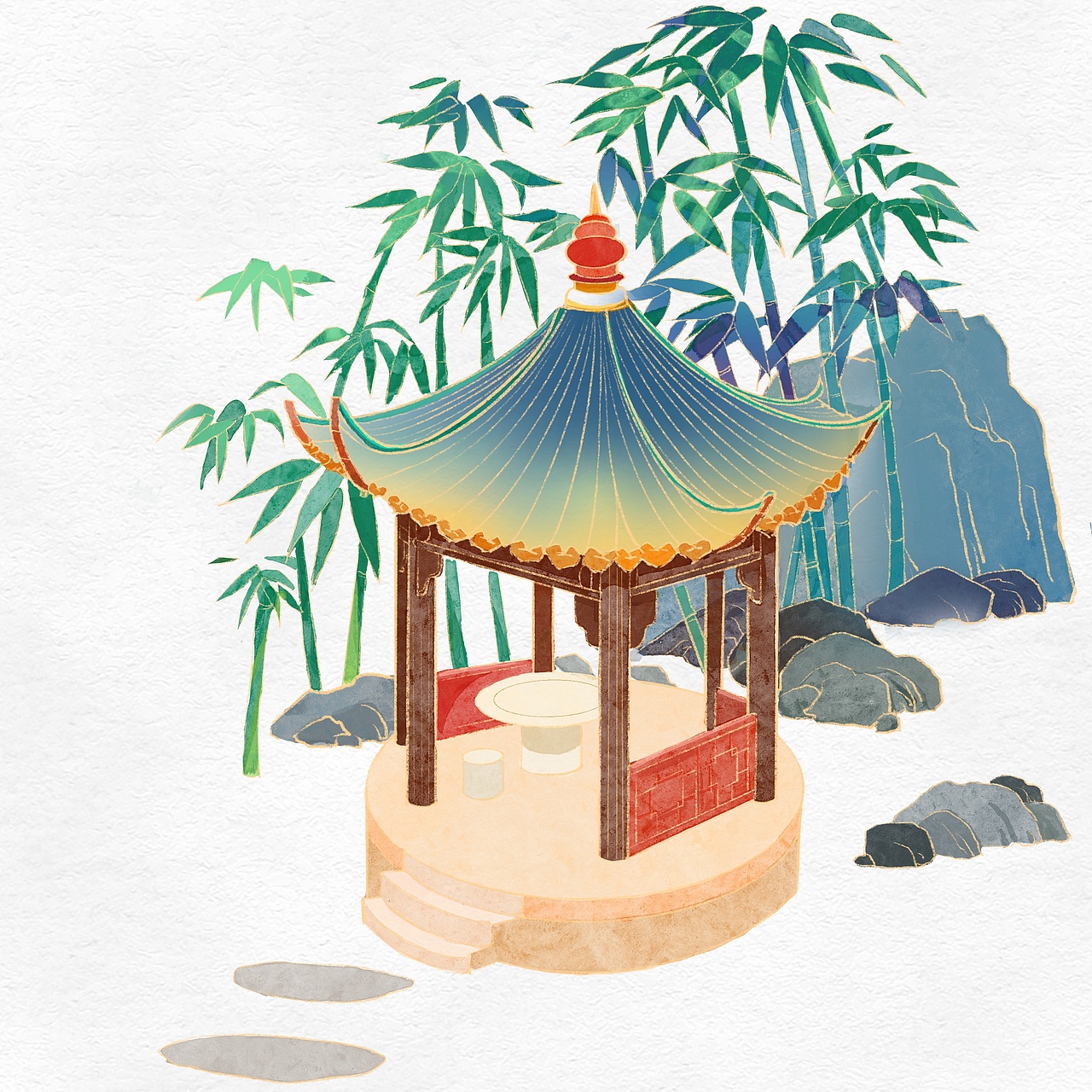 二十四节气国风元素（图ZMzI5MTExMjI4） - 创作习作 - 站酷设计师一斛尾原创素材 - 站酷ZCOOL