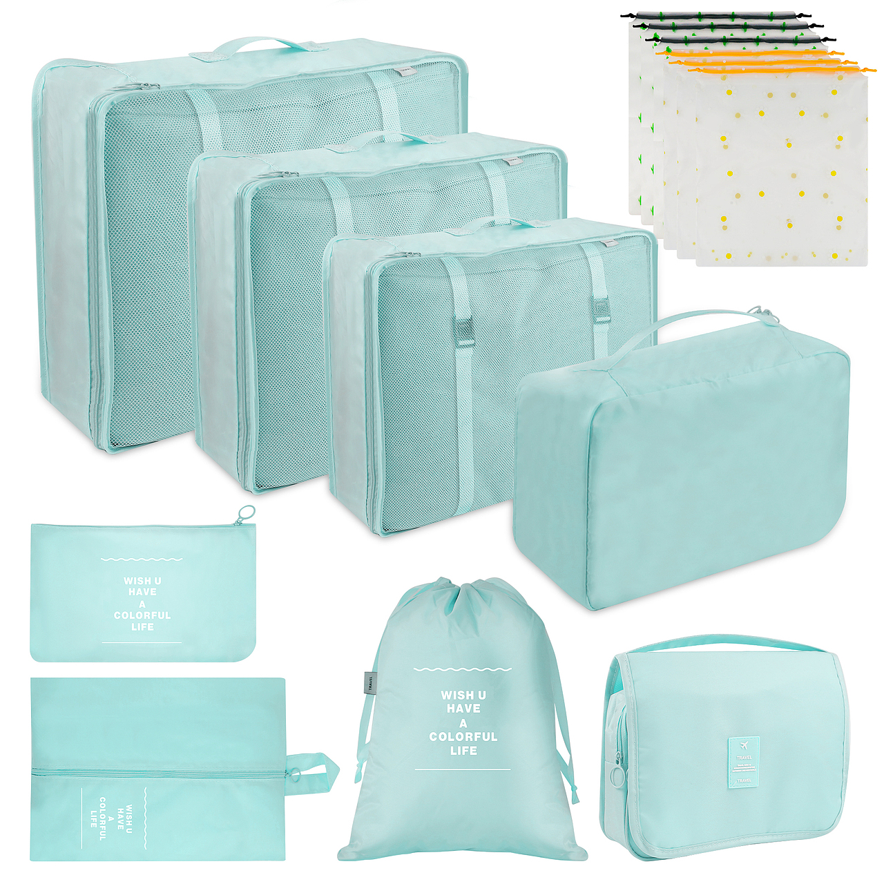 亚马逊套图I 收纳包包绿色