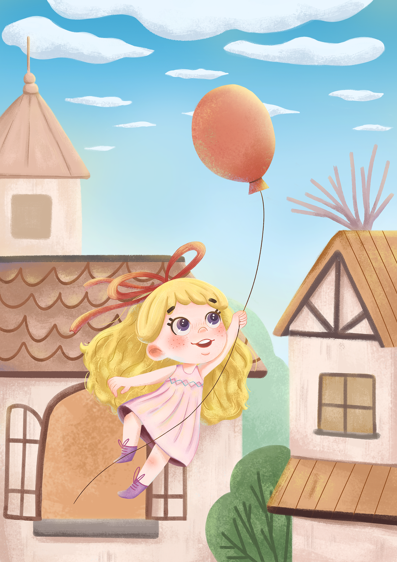 儿童插画-艾丽尔系列（图ZMzQ1NjUxOTIw） - 儿童插画 - 站酷设计师画画的大碗原创素材 - 站酷ZCOOL