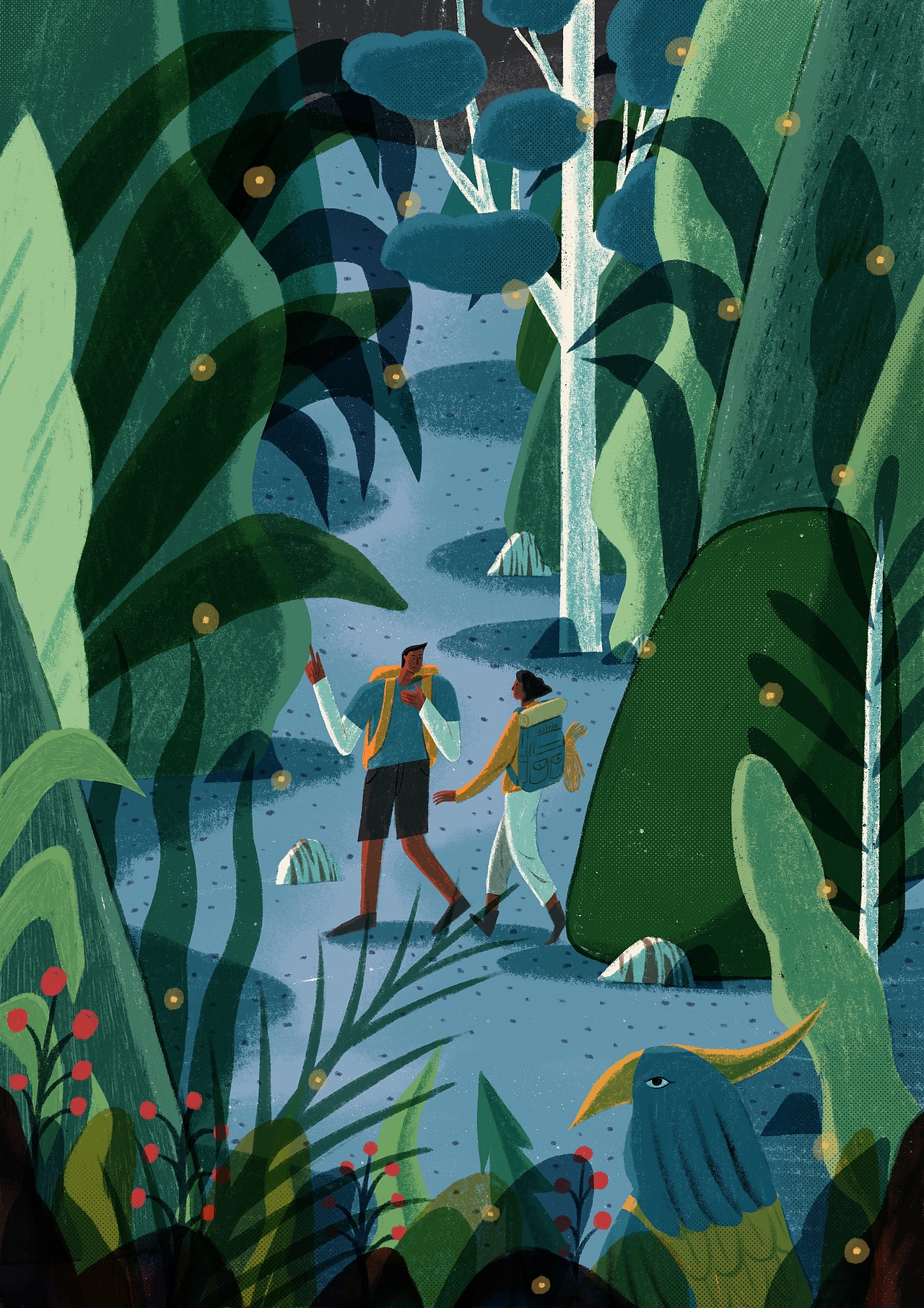 2023年-业余与插画-成长和生长（图ZMzYyMzAyNTQw） - 创作习作 - 站酷设计师业余的Sylvia原创素材 - 站酷ZCOOL