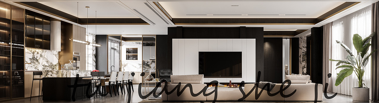 港式轻奢风格装修:时尚、舒适与品质的完美结合