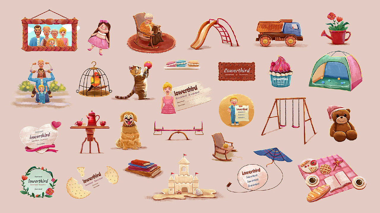 2021-2022部分插画合集（图ZMzMyNTcxNzQw） - 商业插画 - 站酷设计师刀刀的城堡原创素材 - 站酷ZCOOL