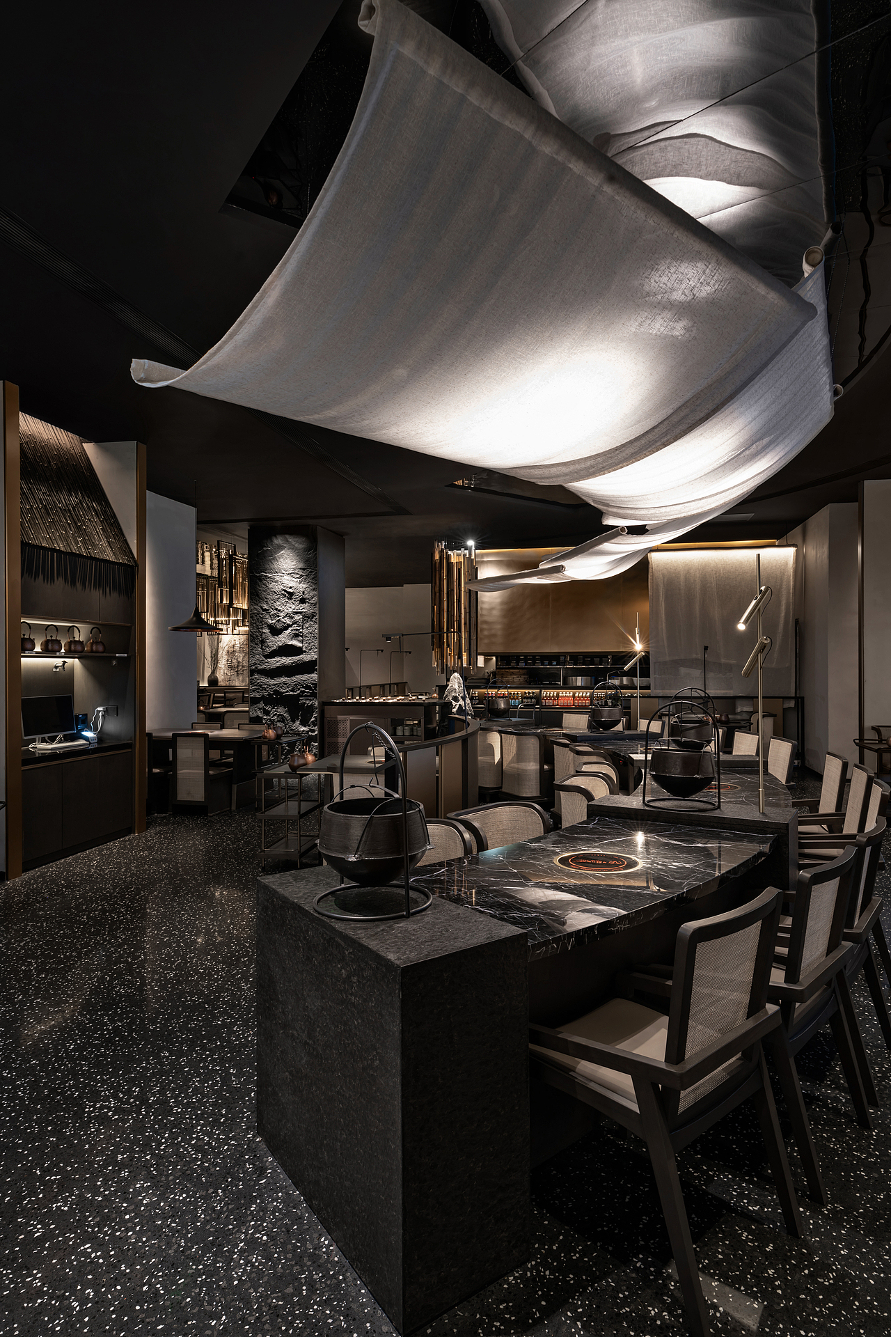 源作 | 尽膳口福 | 深圳万象前海（图ZMjk4MTc1ODU2） - 商业空间设计 - 站酷设计师源作美学原创素材 - 站酷ZCOOL