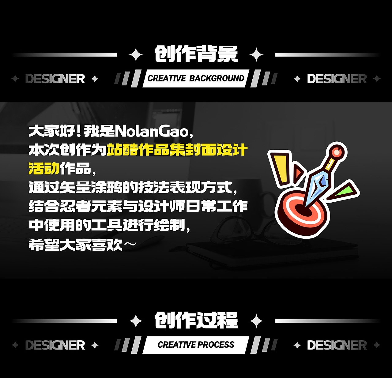 作品集封面设计打卡-Day1（图ZMzY4Nzg3OTA0） - 创作习作 - 站酷设计师NolanGao原创素材 - 站酷ZCOOL