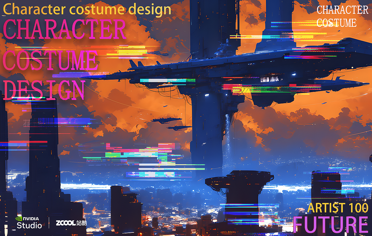 时空中的旅行Time travel（future未来人物形象方向）（图ZMzY3MDY3MDk2） - AI作品 - 站酷设计师桂桂Jane原创素材 - 站酷ZCOOL