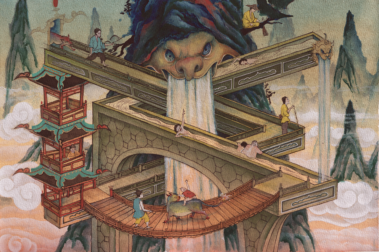 2019-2022手绘原创作品总结(图ZMzI1MDg3OTUy) - 艺术插画 - 站酷设计师Jane静荷原创素材 - 站酷ZCOOL