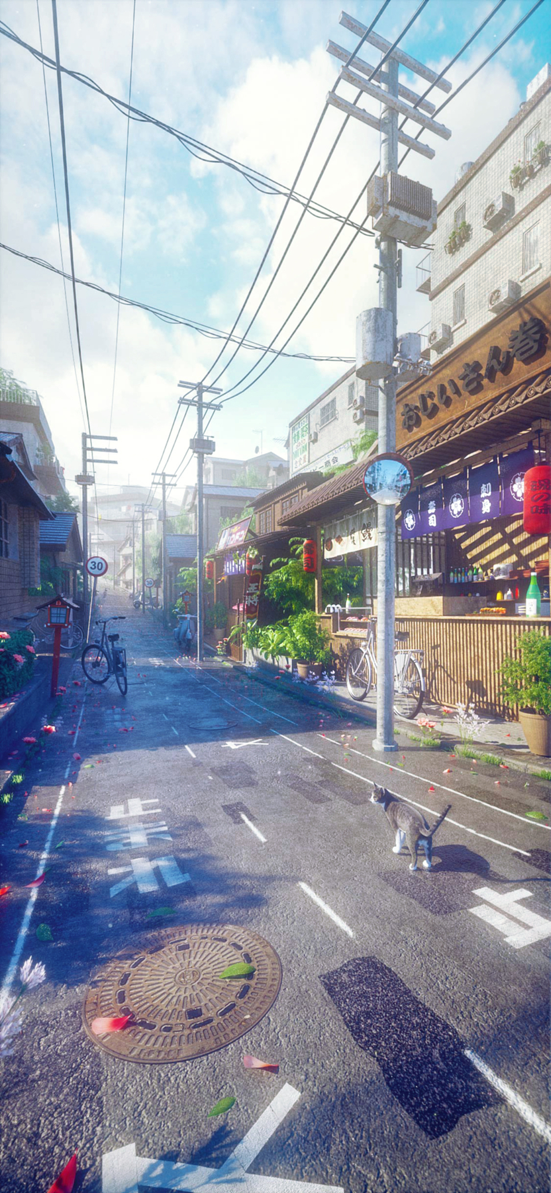 日式街道场景渲染（图ZMzAyMTY5NDM2） - 场景 - 站酷设计师草帽haizei原创素材 - 站酷ZCOOL