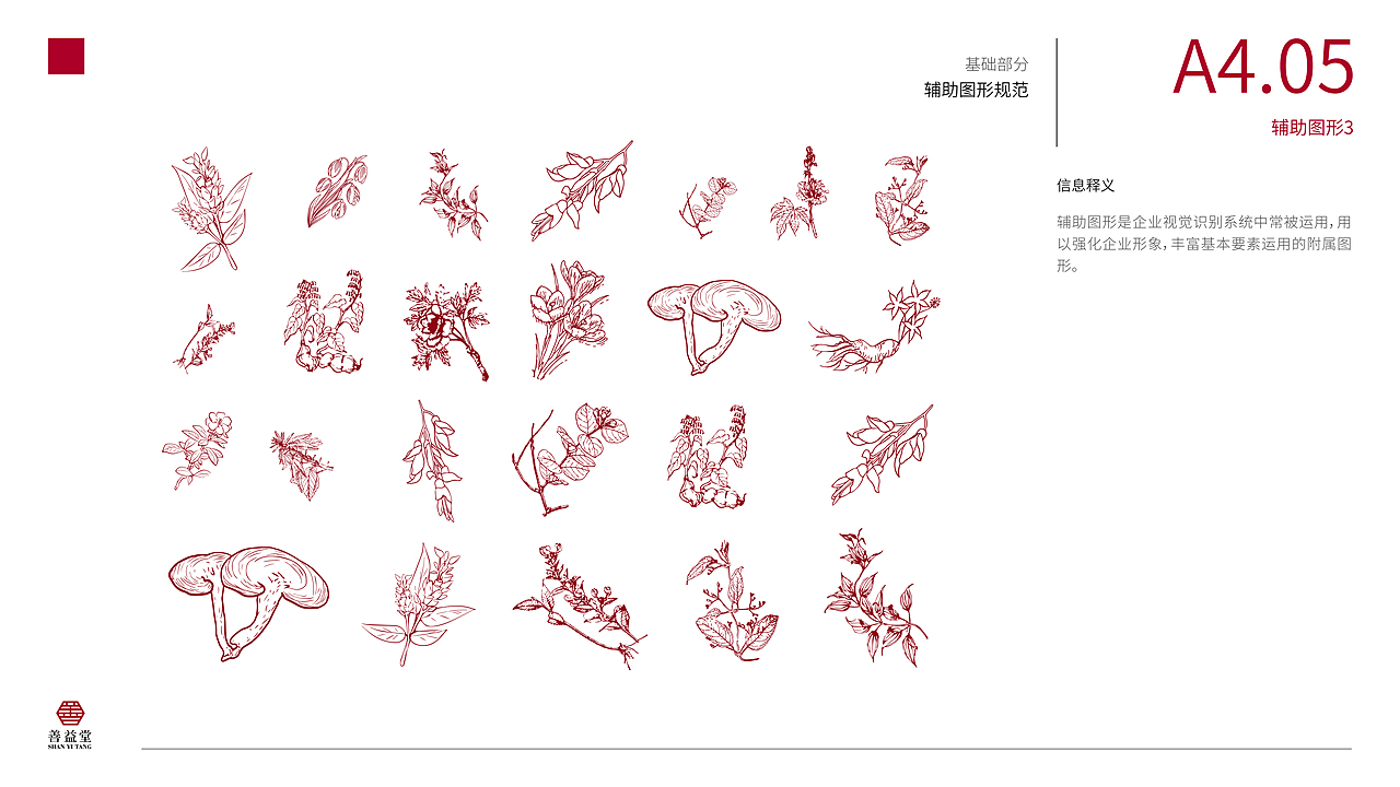 善益堂中药店——品牌视觉识别形象手册