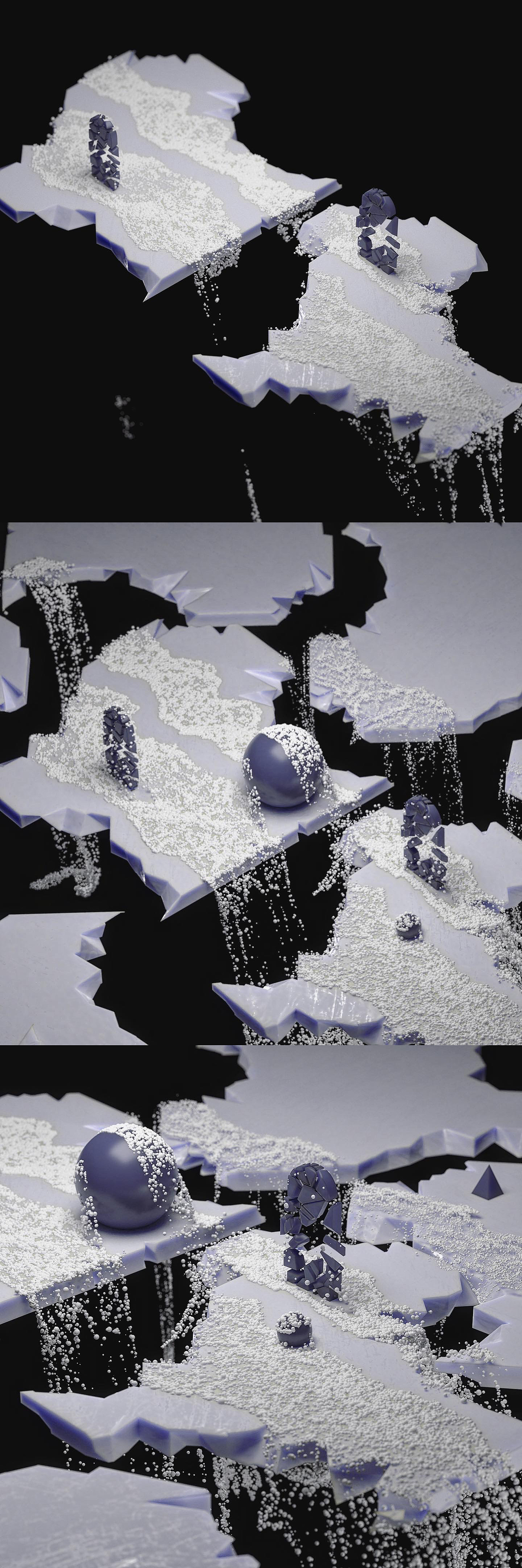 梅红C4D 每日图形设计 (三十四)