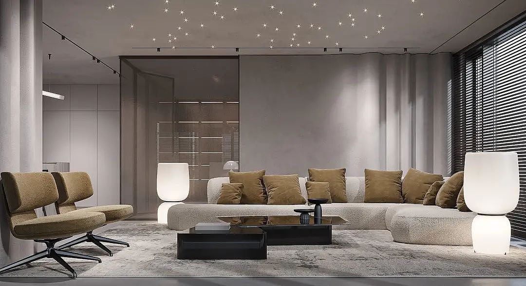 家装案例赏析——99㎡一室一厅的现代简约住所