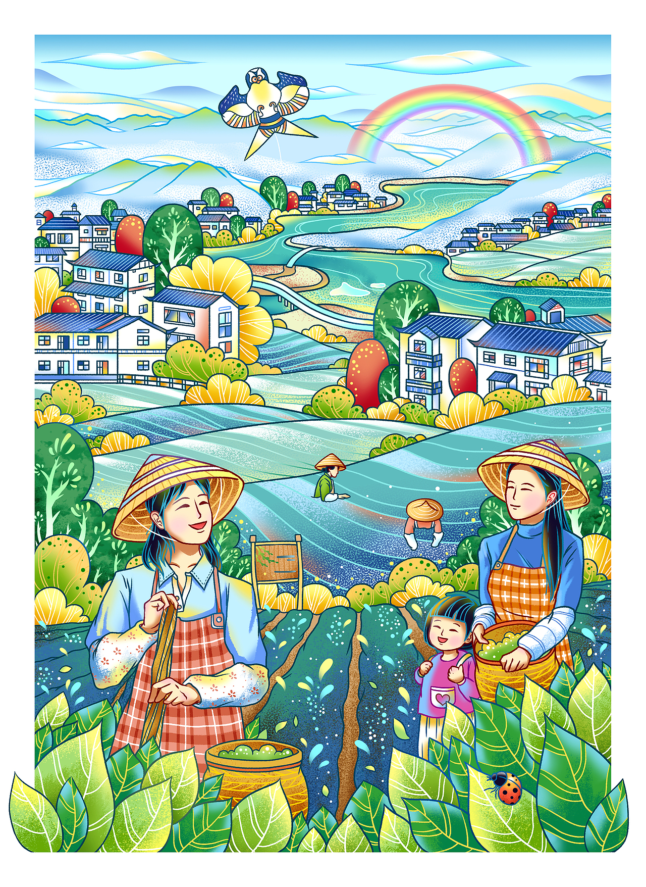 江苏卫视《我们在梦开始的地方》插画海报（图ZMzI4MTk3NzI4） - 商业插画 - 站酷设计师新世紀大腦原创素材 - 站酷ZCOOL