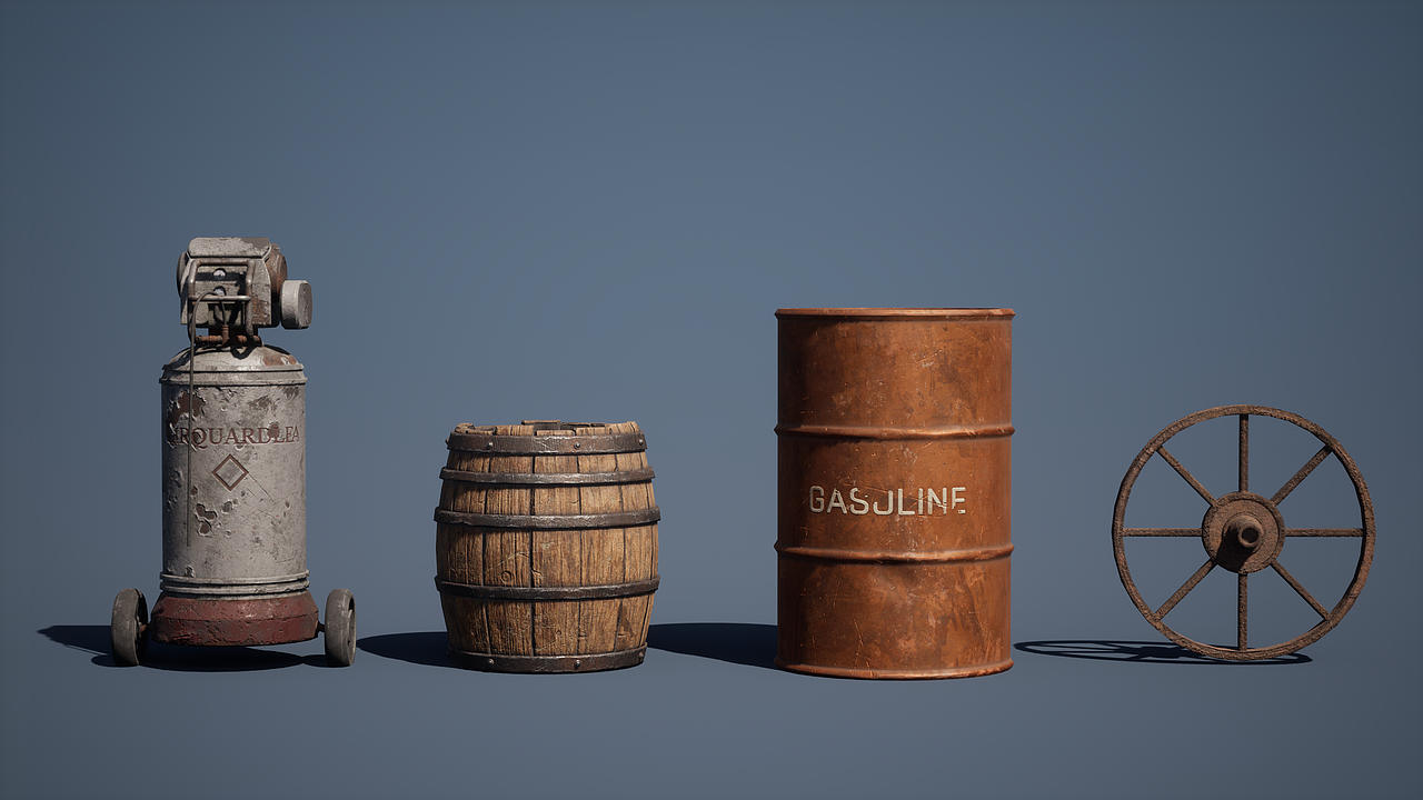 UE5游戏场景：车库（图ZMzMzNzQzMTIw） - 场景 - 站酷设计师宋飞腾原创素材 - 站酷ZCOOL