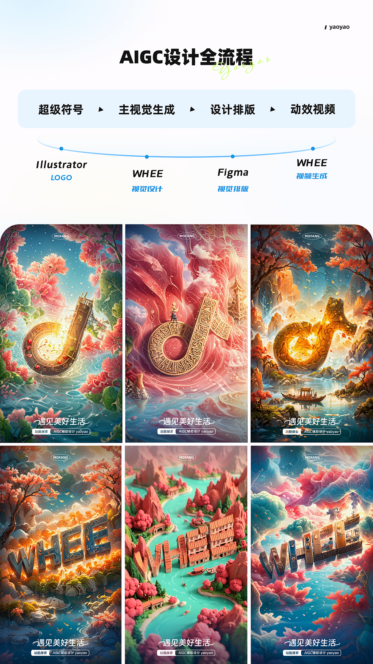 AIGC辅助动态超级符号设计(图ZMzY4MzI1OTg0) - APP界面 - 站酷设计师yaoyao设计师原创素材 - 站酷ZCOOL