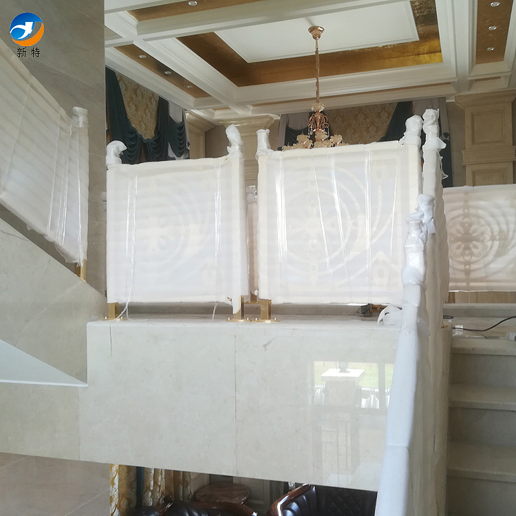 紫铜楼梯扶手 铜雕刻楼梯设计显沉稳轻奢