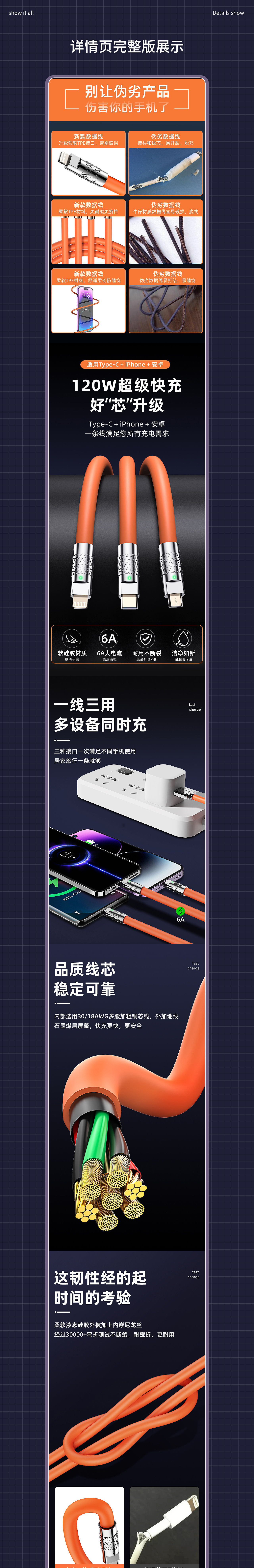 数据线三合一（图ZMzU4ODMyMjY0） - 产品 - 站酷设计师阿星9999原创素材 - 站酷ZCOOL