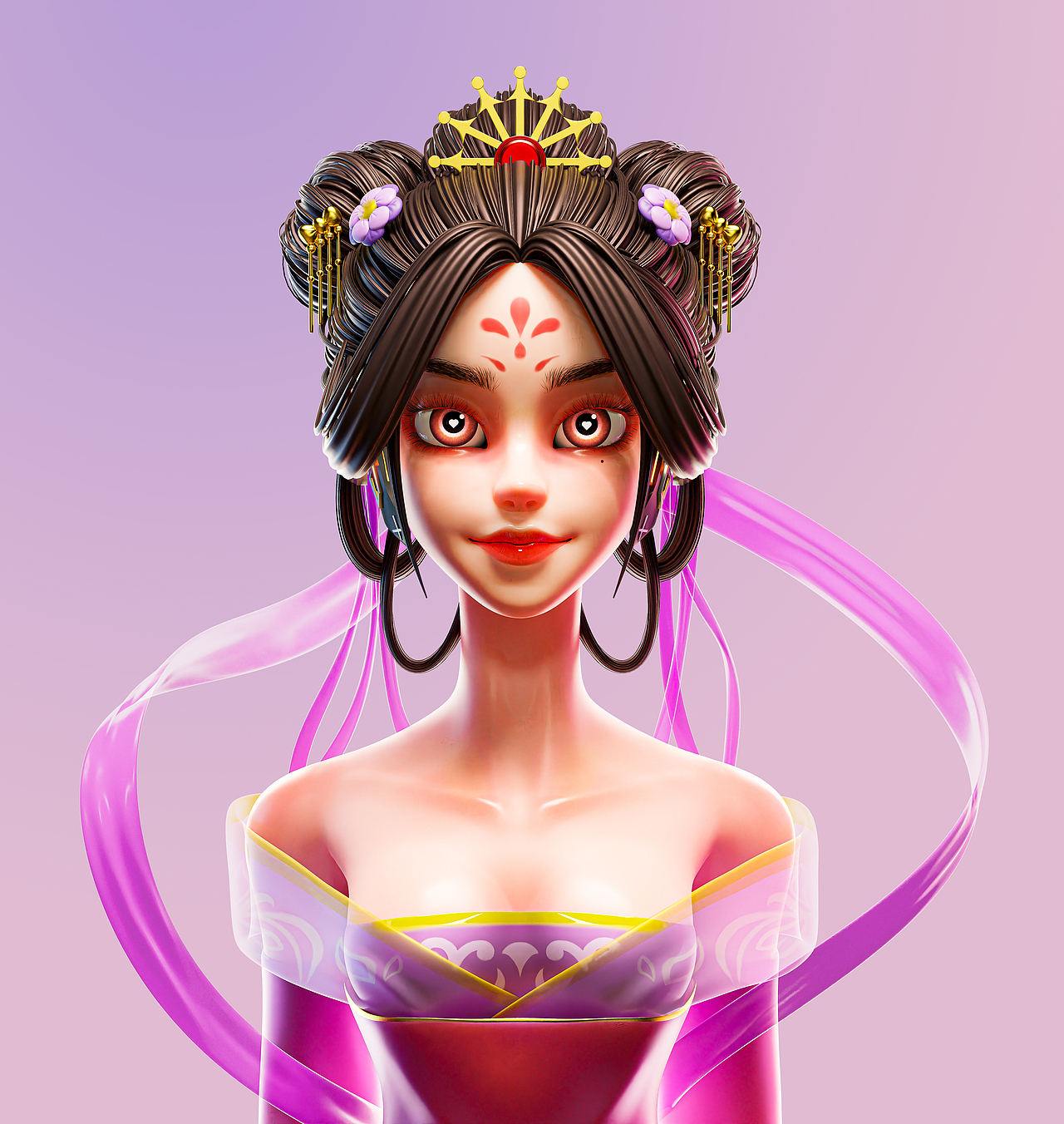 元宇宙虚拟偶像丨nft头像-斯蒂温妮_davinci1043-站酷zcool