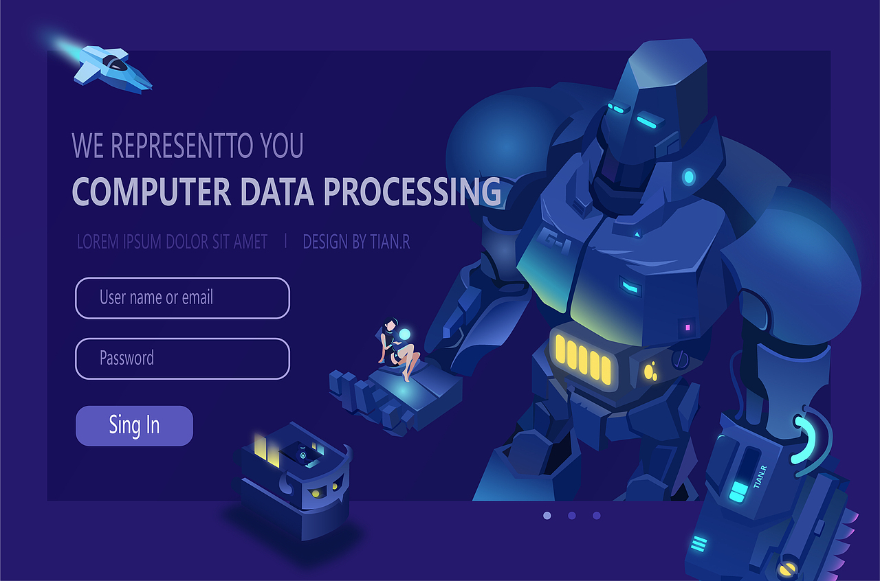 2.5D-CYBER MECHA