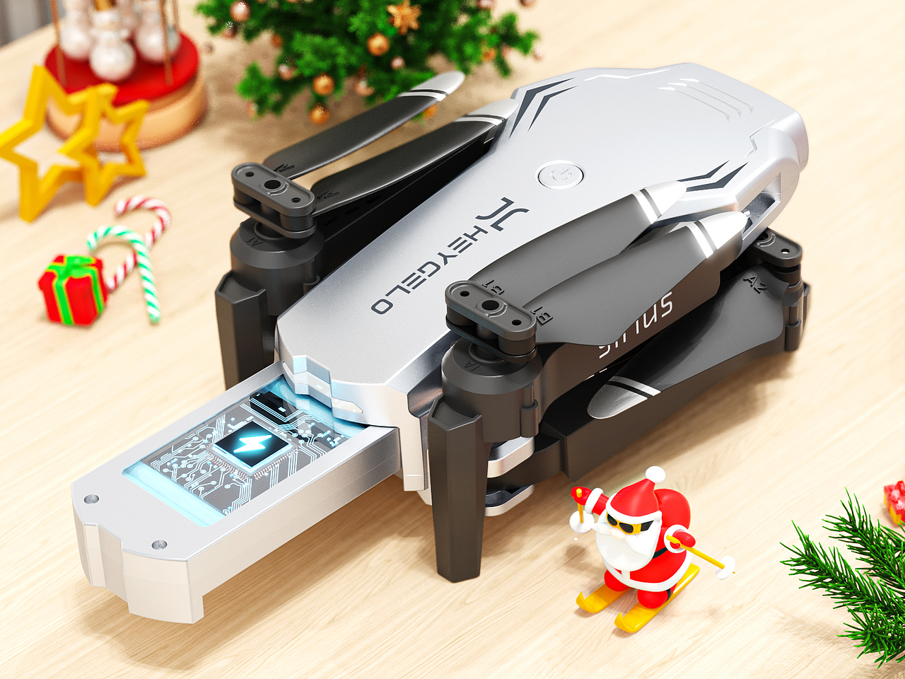 -无人机-产品视觉表达渲染