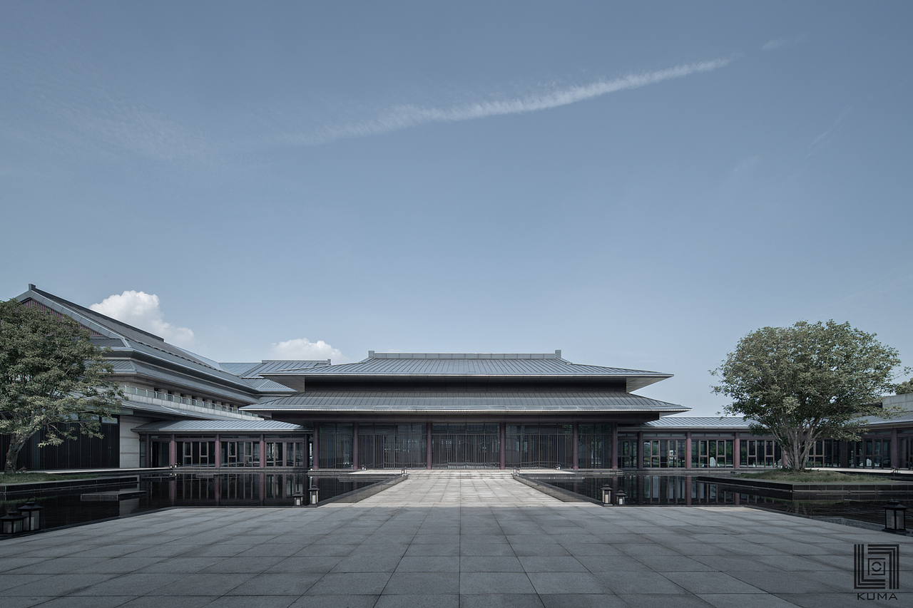 龙子湖迎宾馆|汉唐之风,四水归堂,五方相连