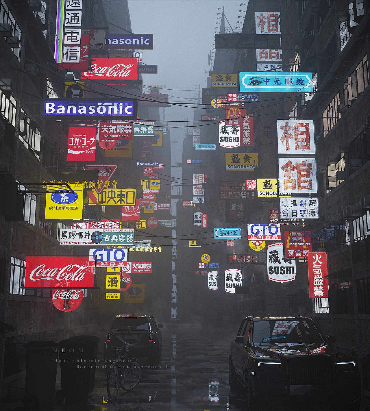 暗巷-（图ZMjk3NjExOTg0） - 场景 - 站酷设计师Frame_原创素材 - 站酷ZCOOL