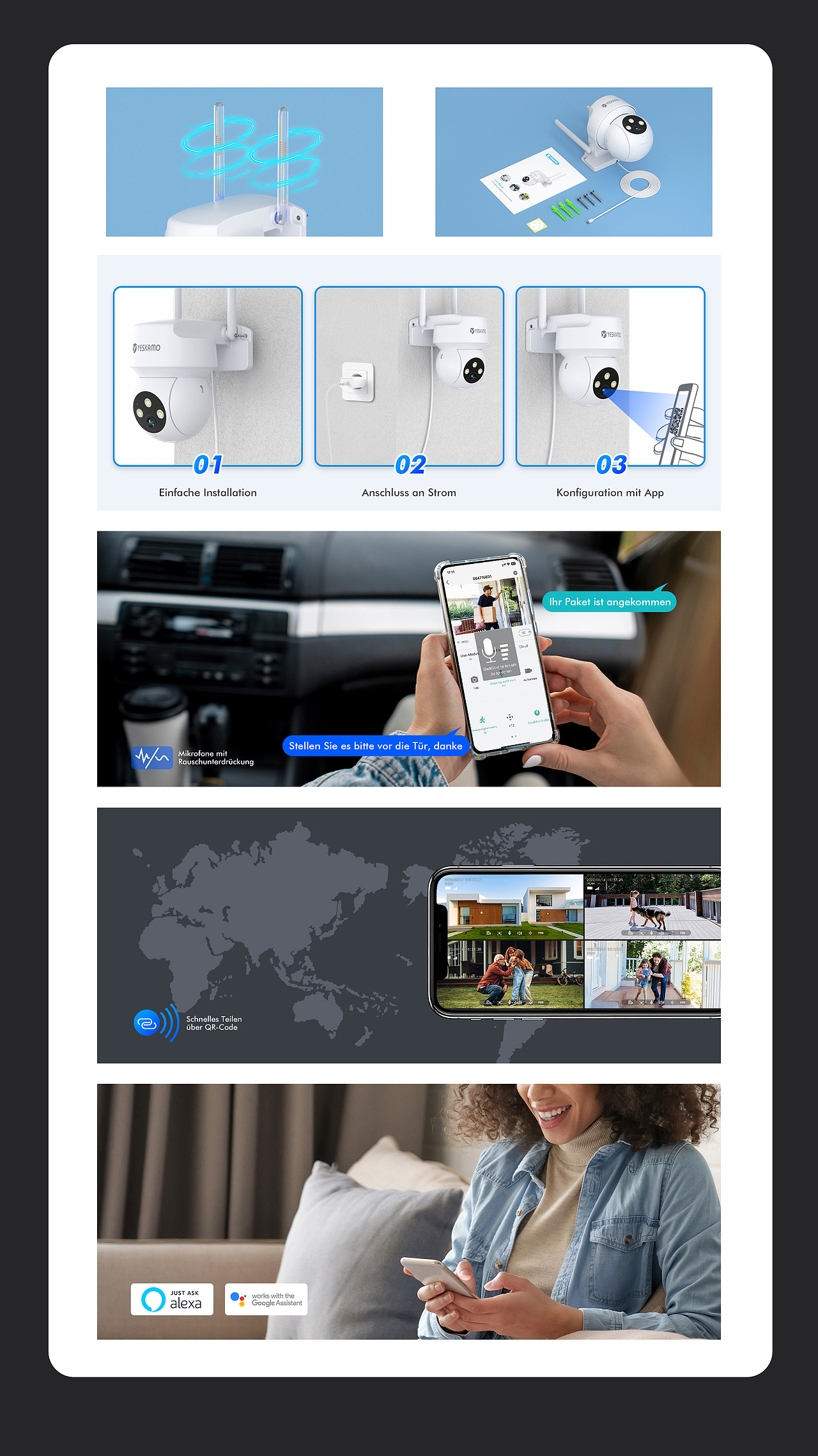 跨境电商详情页 | 摄像头合集（图ZMzQ2NjcwNzg0） - 电商 - 站酷设计师Nico7095原创素材 - 站酷ZCOOL