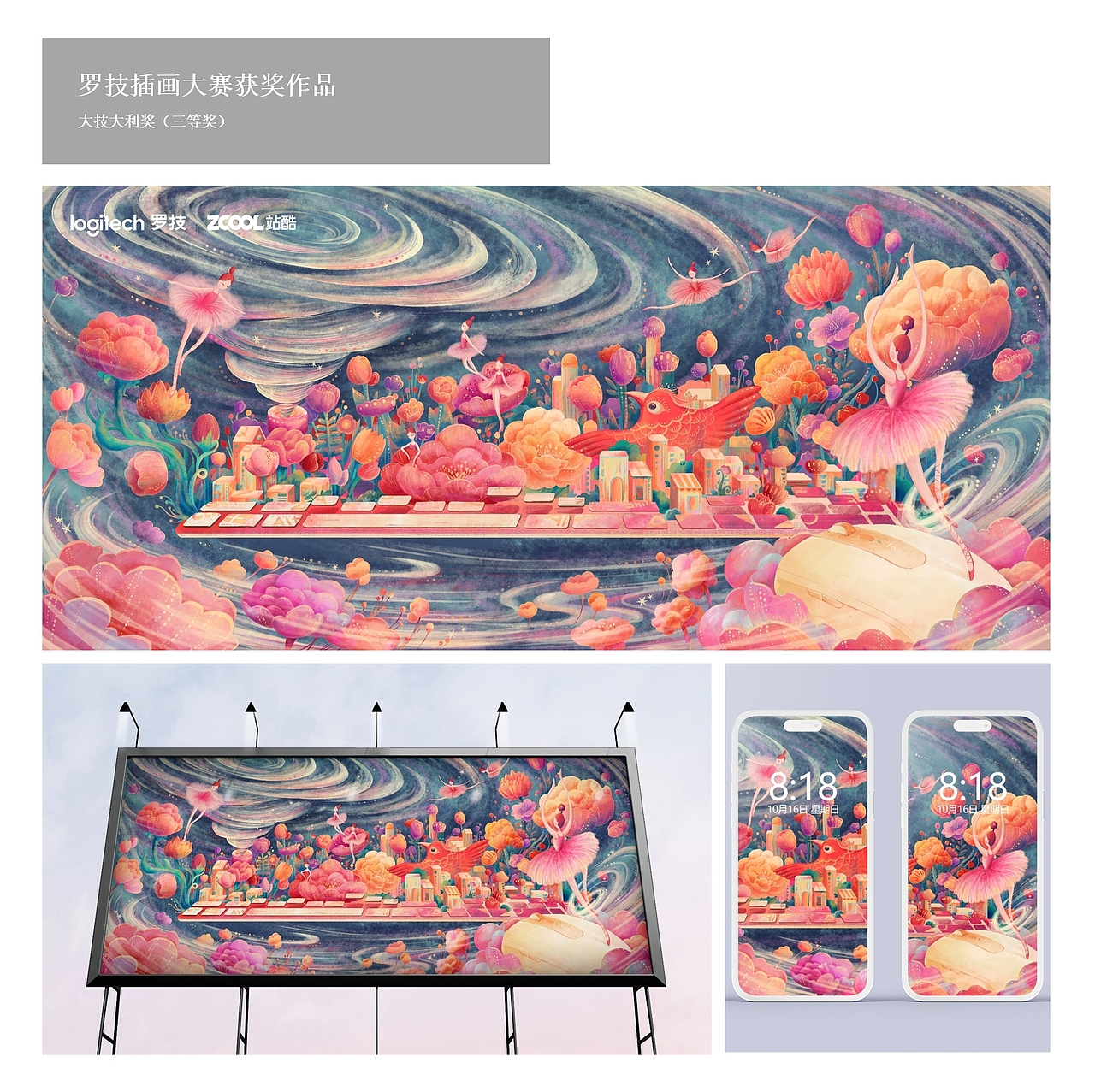 落一一商业插画合集