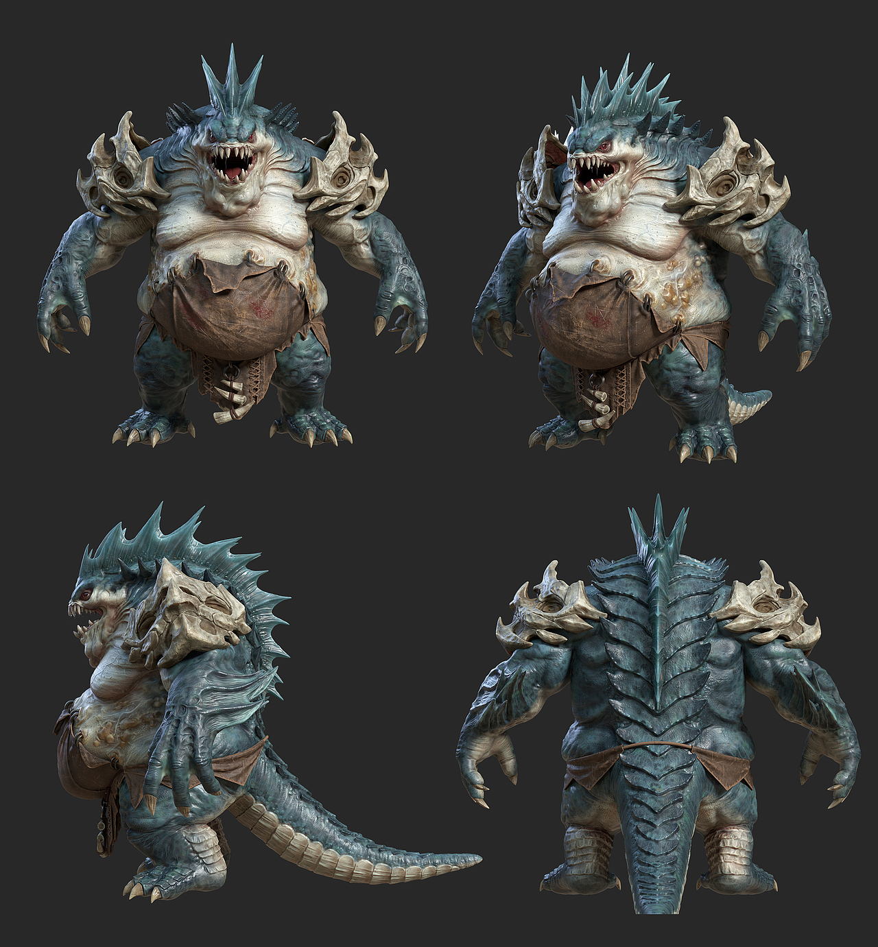 《黑暗之潮》怪物设定总结（图ZMzYwNjgxODY4） - 概念设定 - 站酷设计师lv歌原创素材 - 站酷ZCOOL