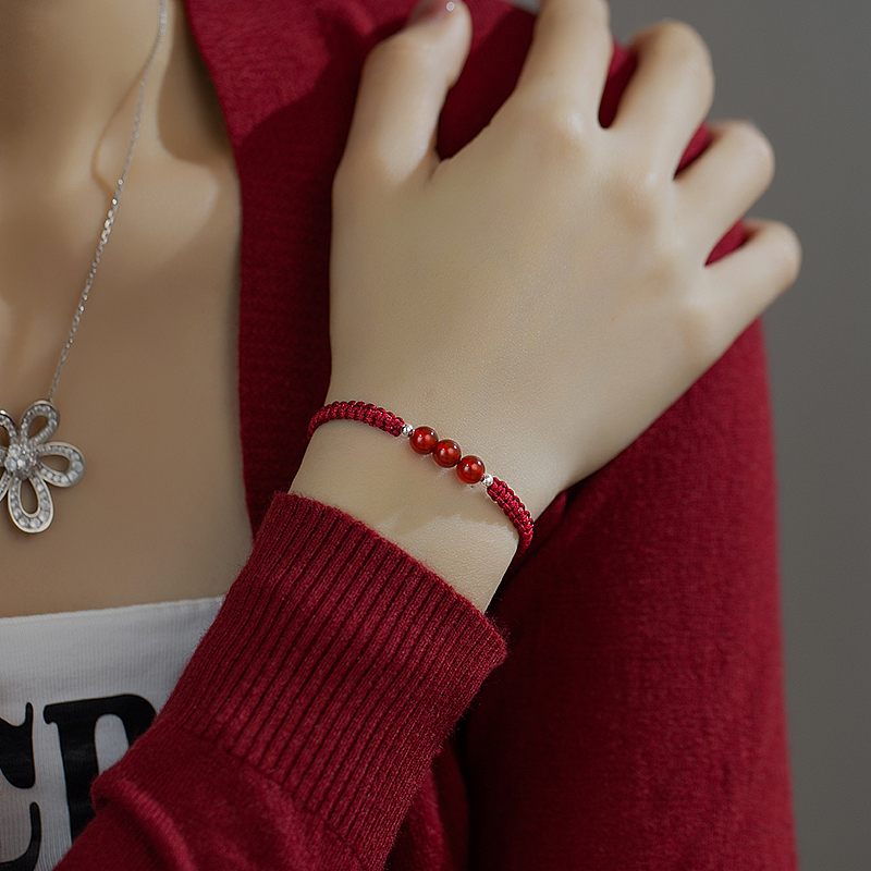 自然光下 国风手链拍摄