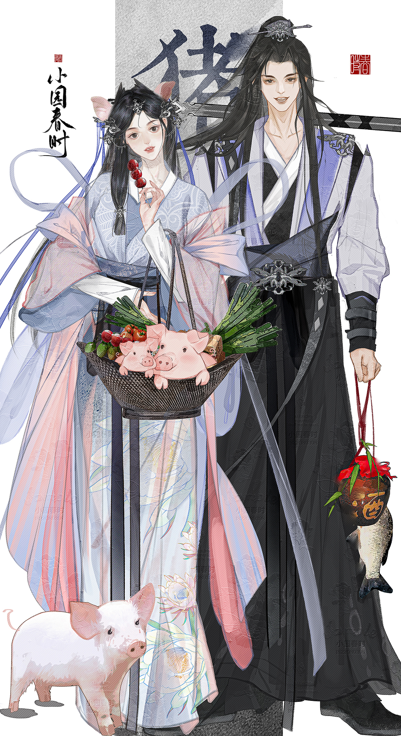 十二生肖系列合集（图ZMzQ3NjExMDI4） - 创作习作 - 站酷设计师小园春时原创素材 - 站酷ZCOOL