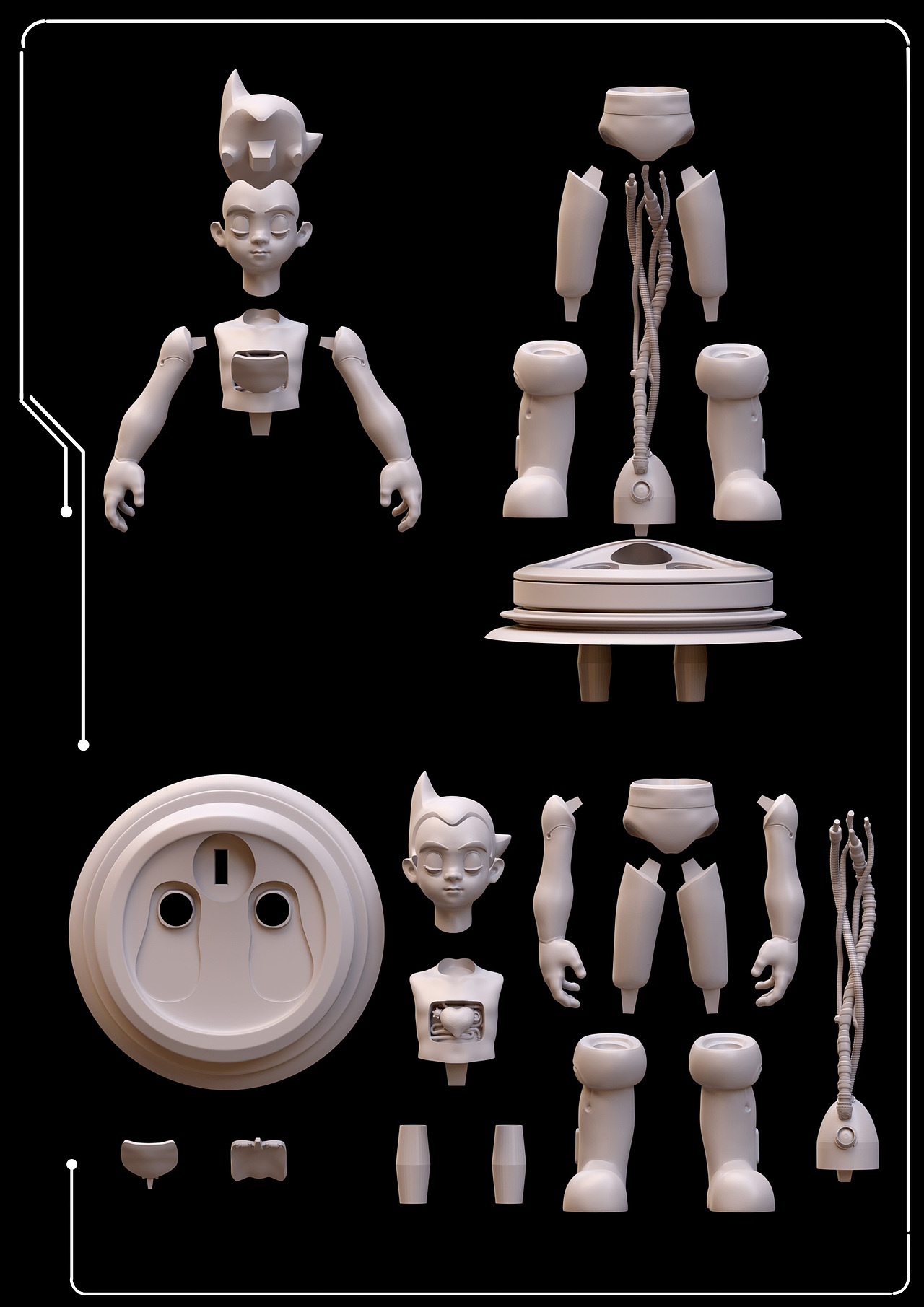 3D打印机 手办gk 继续研究（图ZMzQ3ODk1NDM2） - 人物/生物 - 站酷设计师战神3原创素材 - 站酷ZCOOL