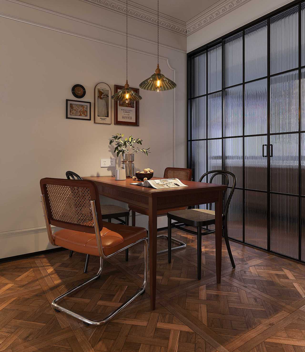 法式中古风格（图ZMzY3OTU3MzEy） - 家装设计 - 站酷设计师锅净饱原创素材 - 站酷ZCOOL