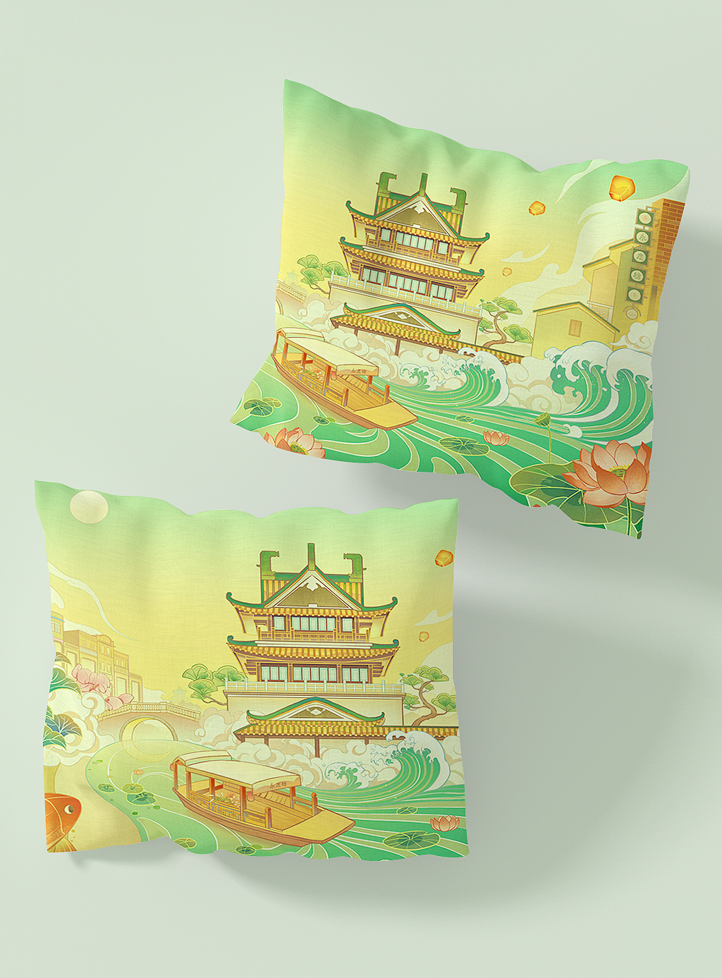 广州永庆坊国朝插画