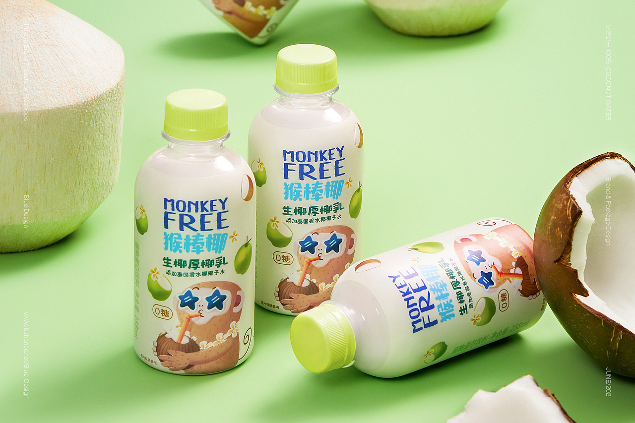 盒马自有品牌-猴棒椰品牌&包装设计（图ZMzUxNTE1Mzg0） - 包装 - 站酷设计师BDL志在智由原创素材 - 站酷ZCOOL