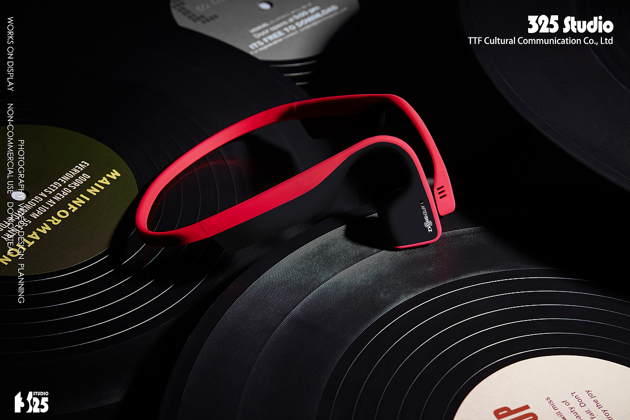 静物拍摄 ┃ 骨传导耳机 ┃三二五作品集