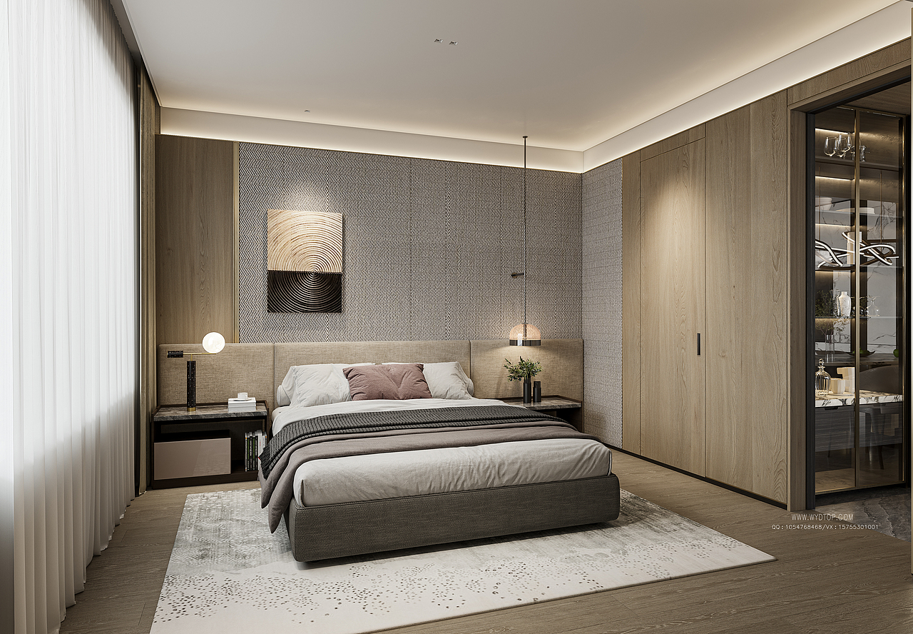 WYD/现代风格家装效果图表现/無影设计表现