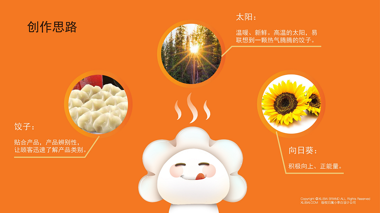 小李白 | 鲜上饺-IP形象设计