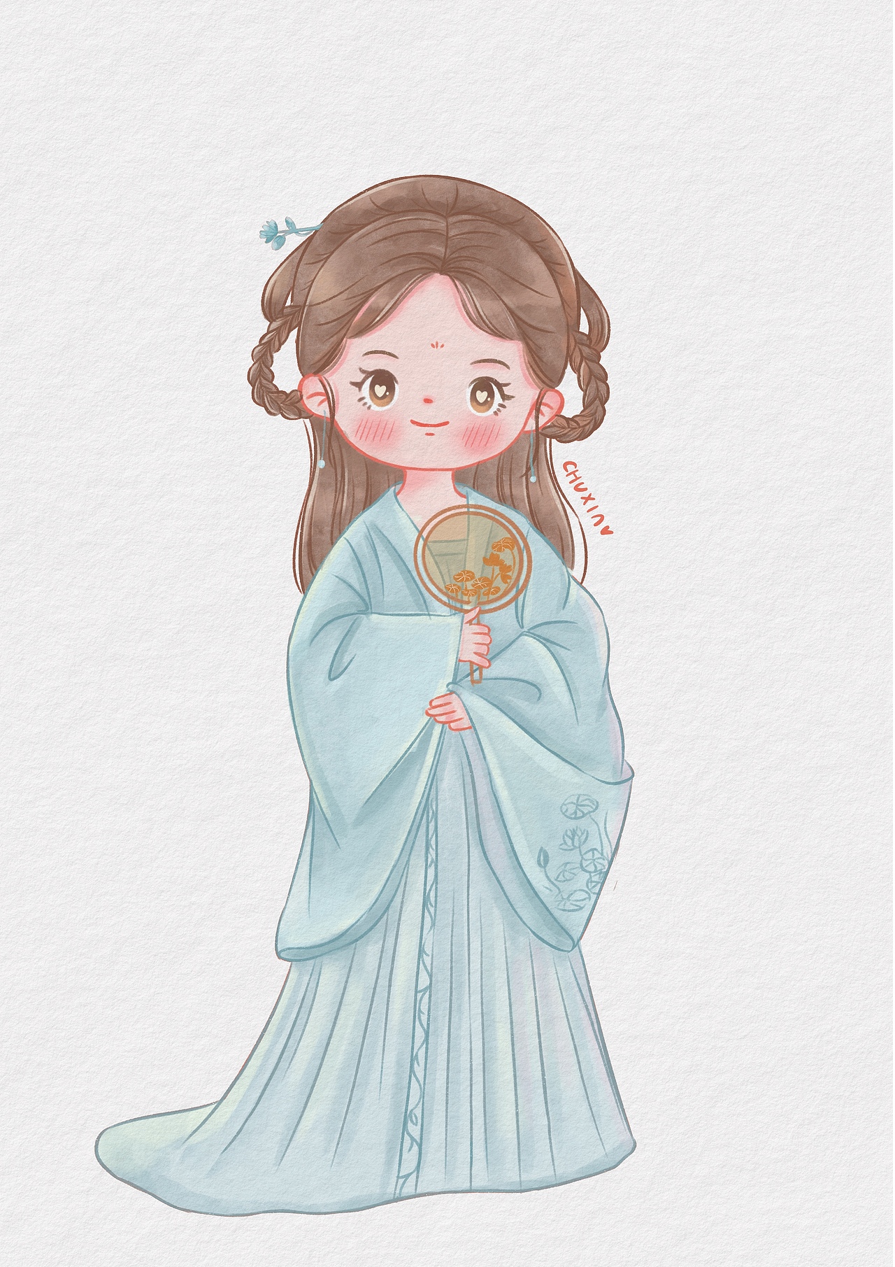 Q版古风人物合集 小兰花 颜淡 黎苏苏 李乐嫣