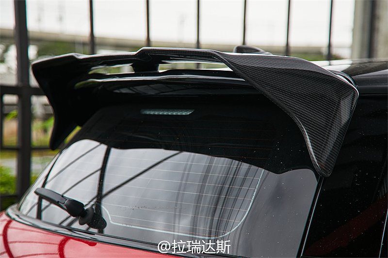 MINI F56改装AG碳纤尾翼