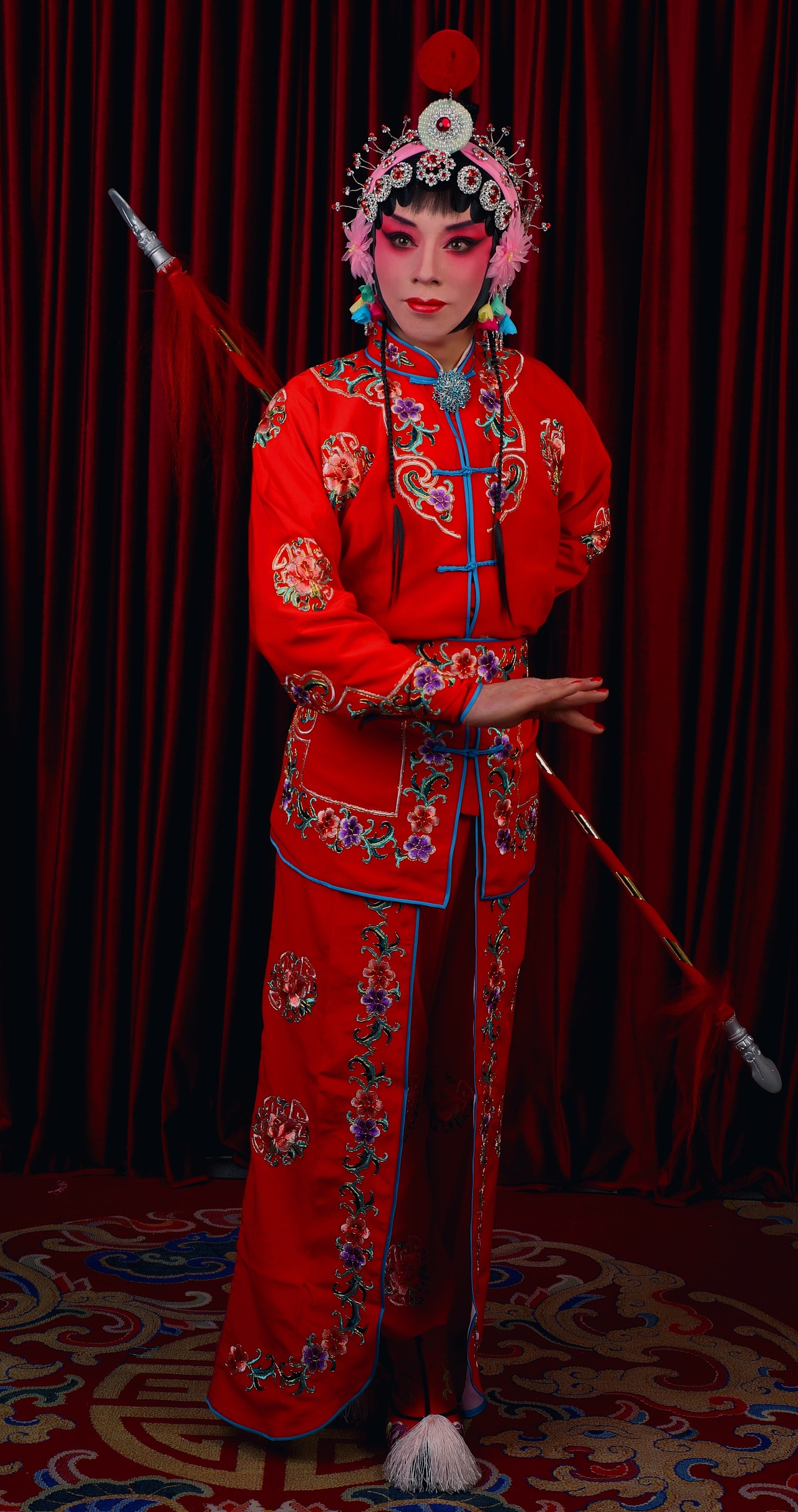 我的京剧照    京剧武旦高清     雏蜂凌空杨排风